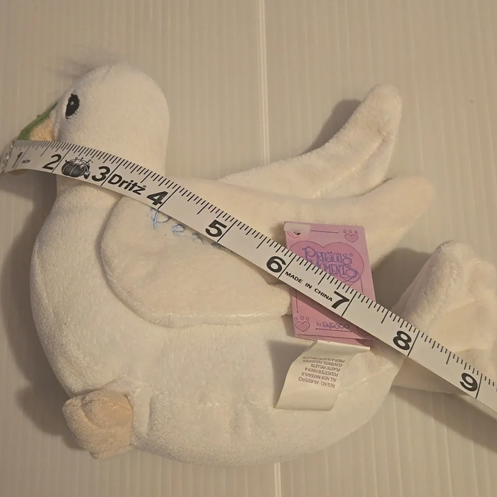 Precious Moments Plush Bird with Orange and Blue Features (B1) - Picture 8 of 8